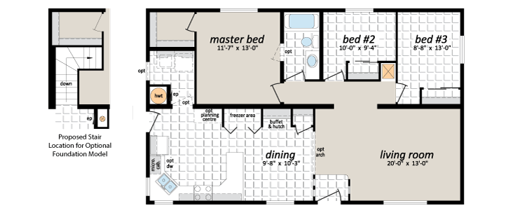 NS 701a floorplan