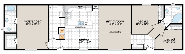 N2007 Aries floorplan