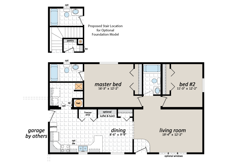 NSM101a Kincaid floorplan