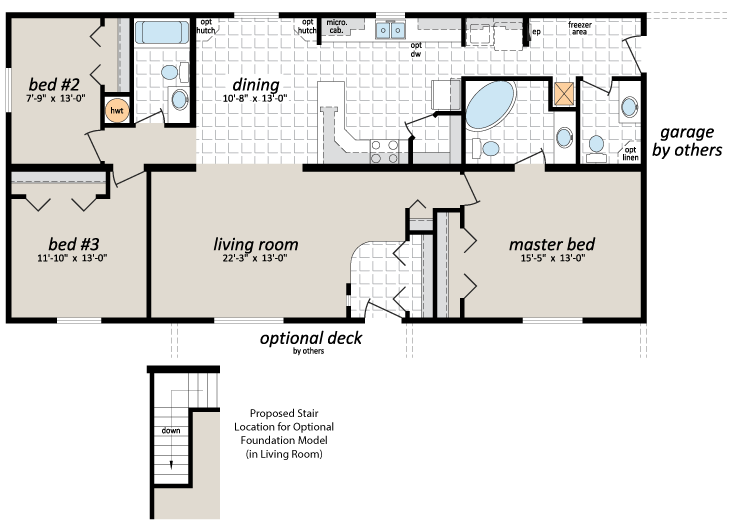 NSM731a Olympus floorplan