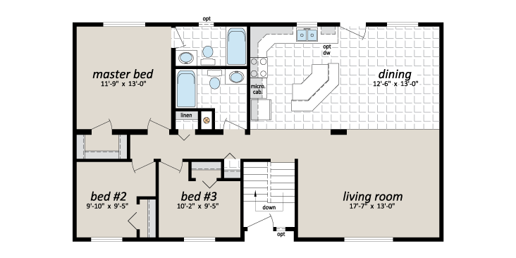 NSM 733 floorplan