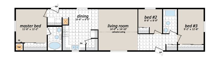 NW-13 floorplan