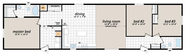 NW2-223 floorplan