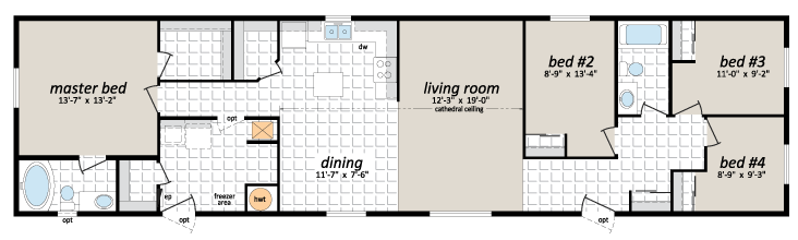 NW2-229 floorplan