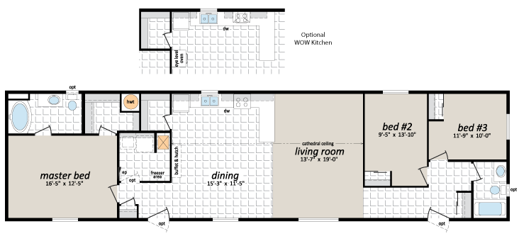 NW2-231 floorplan