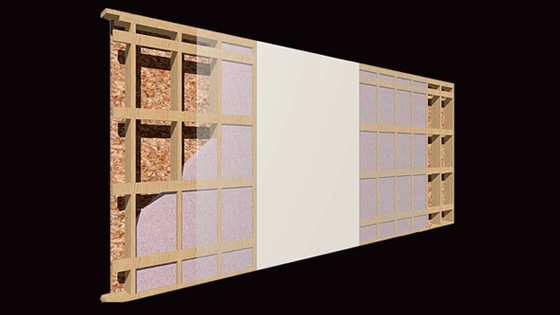 Render of Wall Construction Methods